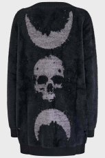 画像8: Night Nomad Cardigan / 幻想的な月 / ニットカーディガン【KIHILIST】 (8)