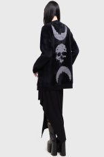 画像6: Night Nomad Cardigan / 幻想的な月 / ニットカーディガン【KIHILIST】 (6)