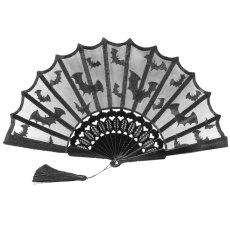 画像1: Bat Lace Hand Fan / 扇子【KREEPSVILLE 666】 (1)