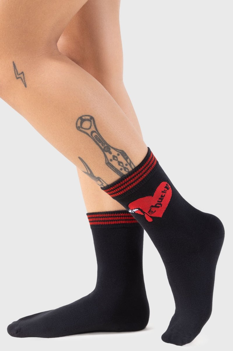 画像2: 🔥SALE🔥The Lovers Ankle Socks / アンクルソックス【KILL STARxCHUCKY】 (2)