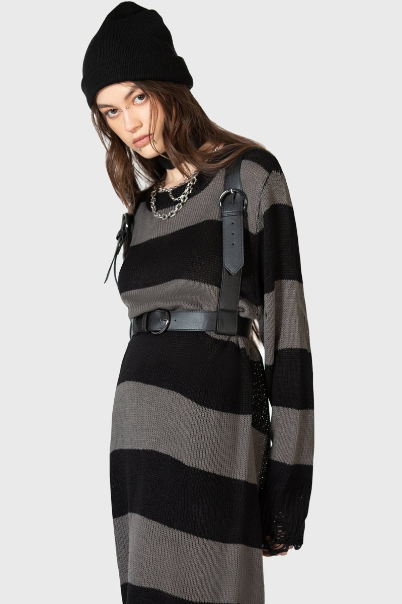 画像5: Desolate Spirit Harness / 孤独な霊 / ハーネスベルト【KIHILIST】 (5)