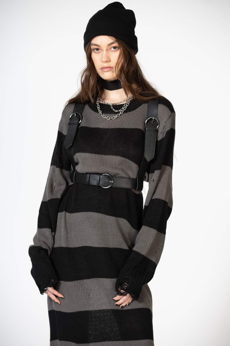 画像4: Desolate Spirit Harness / 孤独な霊 / ハーネスベルト【KIHILIST】 (4)