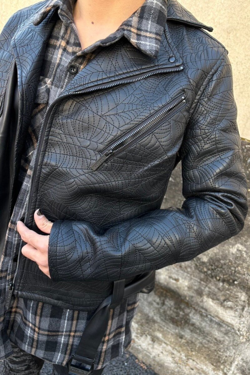 画像12: Spideration Biker Jacket / ライダースジャケット【KILL STAR】  (12)