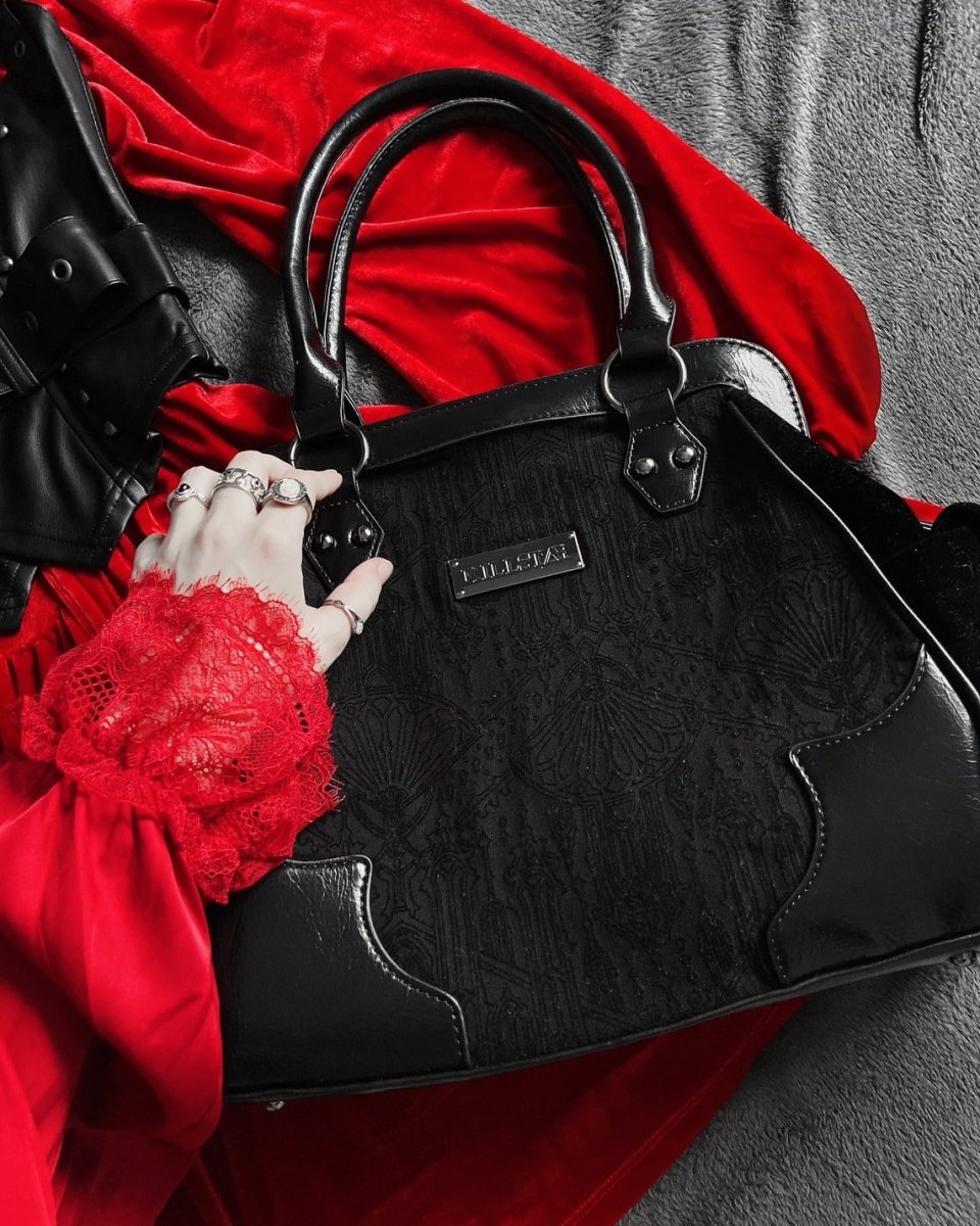 画像2: CHURCH OF NITE / 夜闇の聖堂 /ハンドバッグ【KILL STAR】 (2)