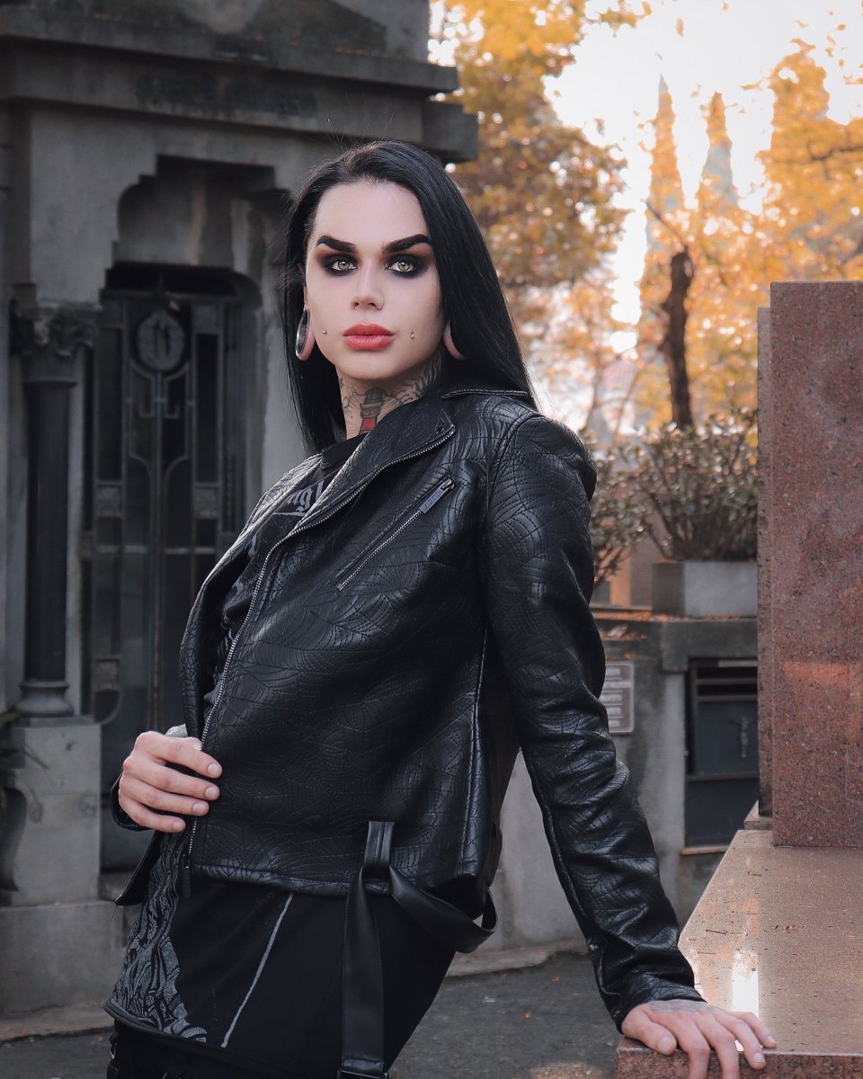 画像10: Spideration Biker Jacket / ライダースジャケット【KILL STAR】  (10)