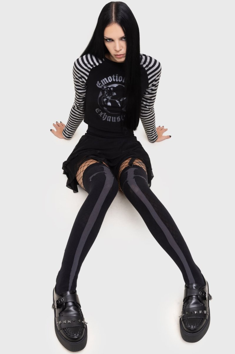 画像6: Swordstorm Knee High Socks / ニーハイソックス【KILL STAR】 (6)