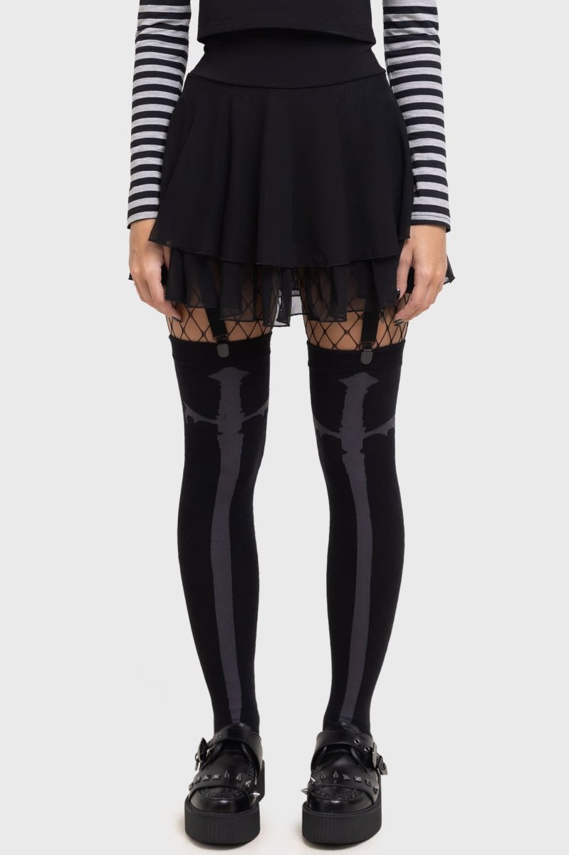 画像5: Swordstorm Knee High Socks / ニーハイソックス【KILL STAR】 (5)