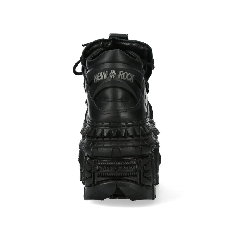NEW ROCK スカル 厚底 取り寄せ]M-WALL106-S9 / 厚底スニーカー / 本革【NEW ROCK】 | Spider