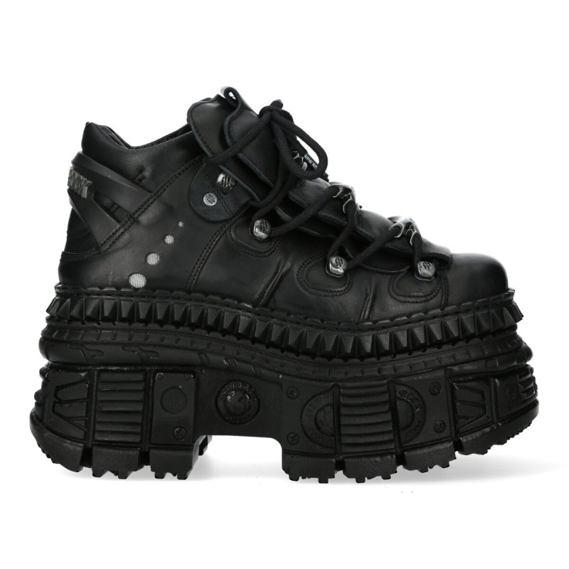 取り寄せ]M-WALL106-S9 / 厚底スニーカー / 本革【NEW ROCK】 | Spider