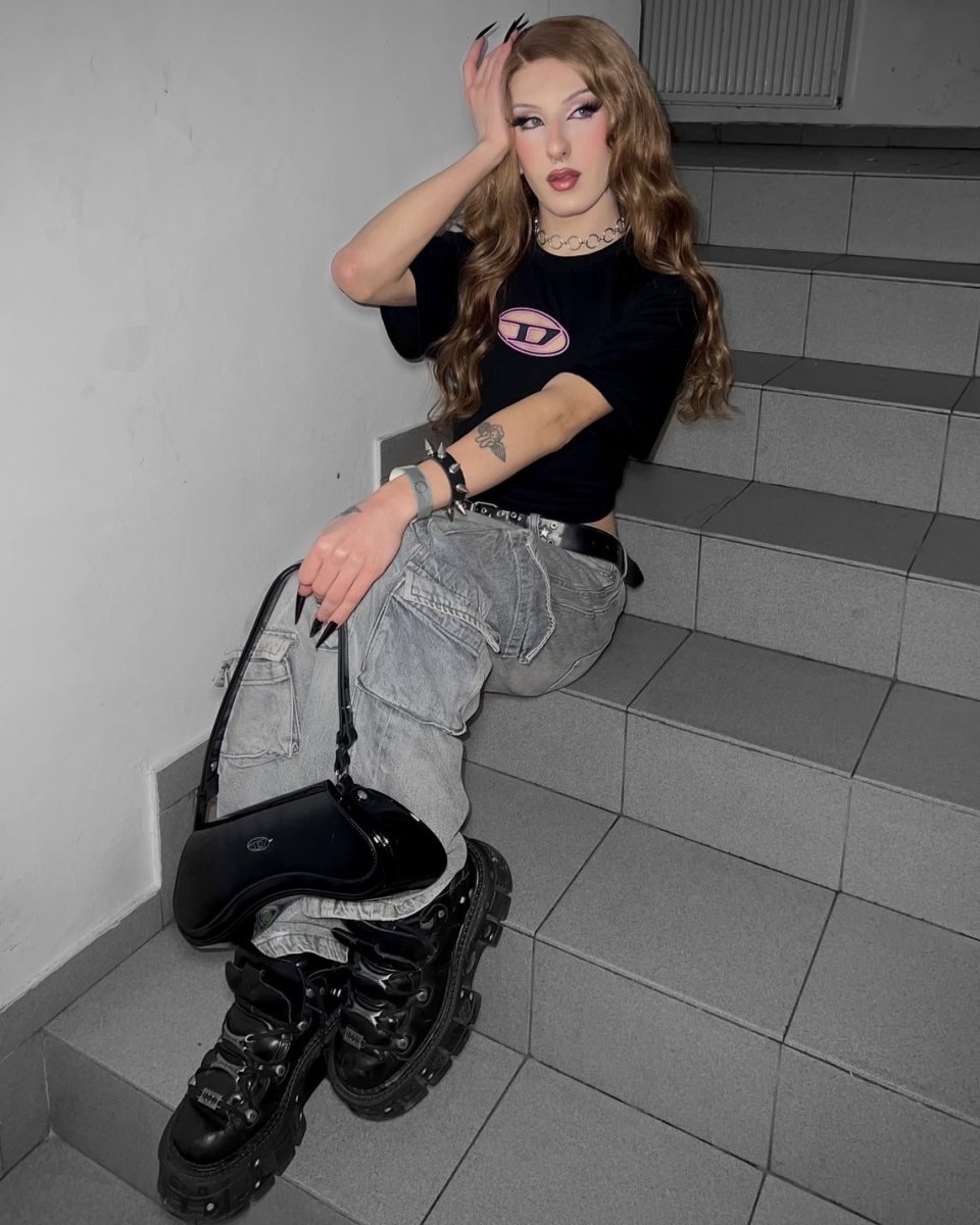 画像33: [取り寄せ] M-TANK106-C2 / クギ / 厚底スニーカー / 本革【NEW ROCK】 (33)