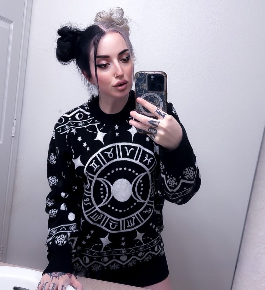 画像10: Cosmic Hallowmas Sweater / ニットトップス【KILL STAR】 (10)