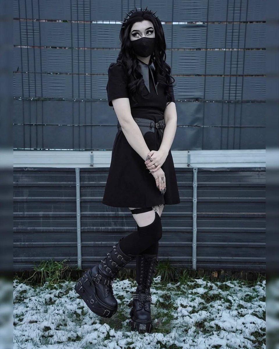 画像15: [即納]SWING-327 / 厚底ブーツ【DEMONIA】 (15)