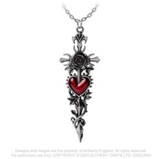画像2: Cross of the Dark Kiss / ネックレス【Alchemy Gothic】 (2)