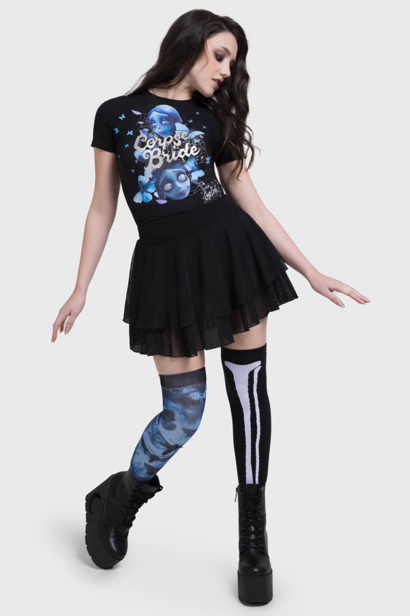 画像3: Corpse Bride Shrunken / トップス【KILL STARxCORPSE BRIDE】 (3)