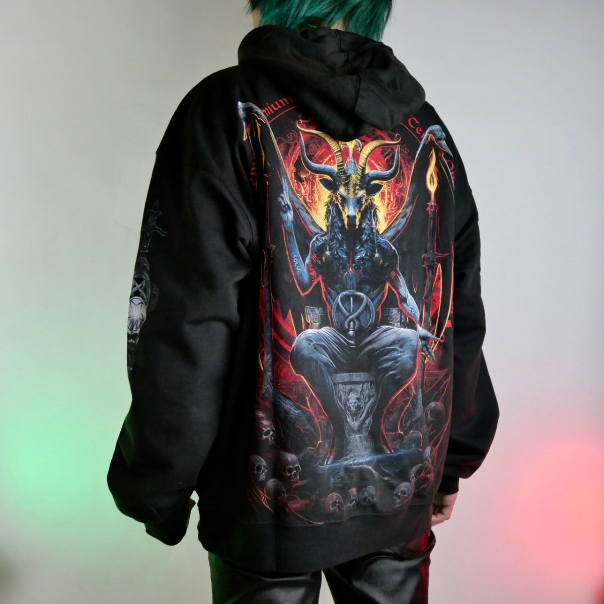 画像2: BAPHOMET / パーカー【SPIRAL DIRECT】 (2)
