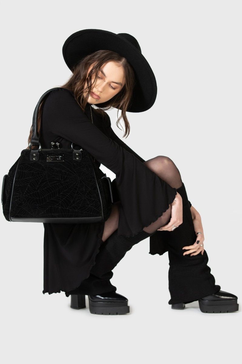 画像9: Ceaseless Night Bag / 漆黒の夜 / ハンドバッグ【KIHILIST】 (9)