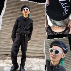 画像8: BAT REPEAT / ホワイト / ベレー帽【KREEPSVILLE 666】 (8)