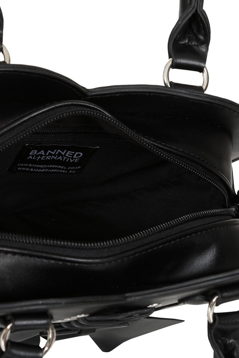 画像5: GLAMORAMA HEART SHAPED BAG / ハンドバッグ【Banned Apparel】 (5)
