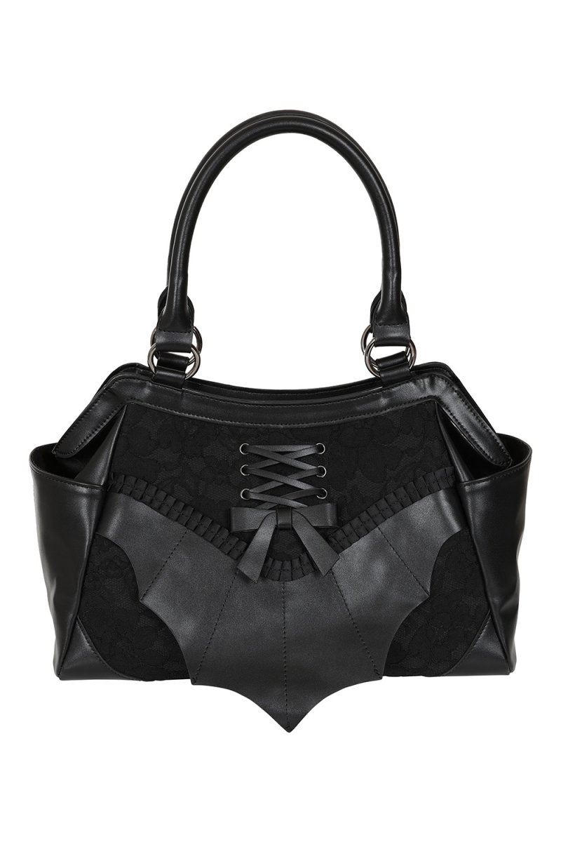 画像1: HALLOW KEEPERS HANDBAG / ハンドバッグ【Banned Apparel】 (1)