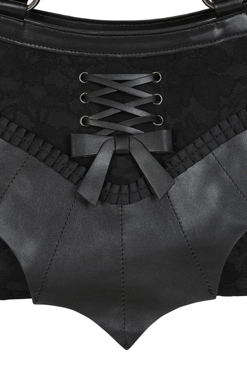 画像3: HALLOW KEEPERS HANDBAG / ハンドバッグ【Banned Apparel】 (3)