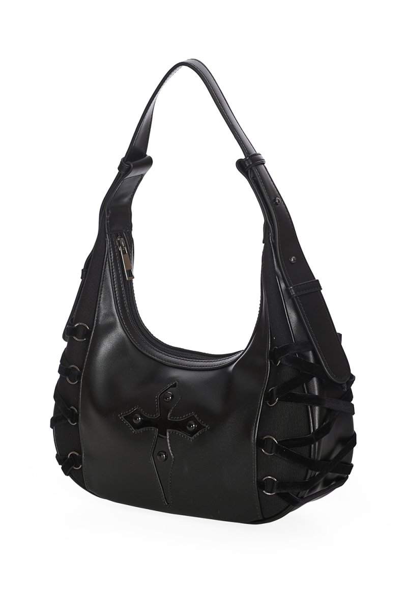 画像3: CHALICE GOTHIC SHOULDER BAG / ショルダーバッグ【Banned Apparel】 (3)