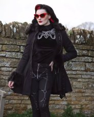 画像9: Black Velvet Top / Snake / トップス【Restyle】 (9)