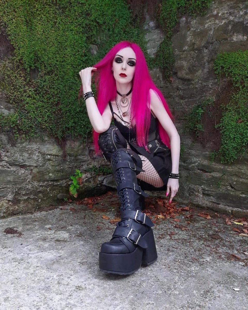 画像18: [取り寄せ]CAMEL-305 / ニーハイブーツ【DEMONIA】 (18)