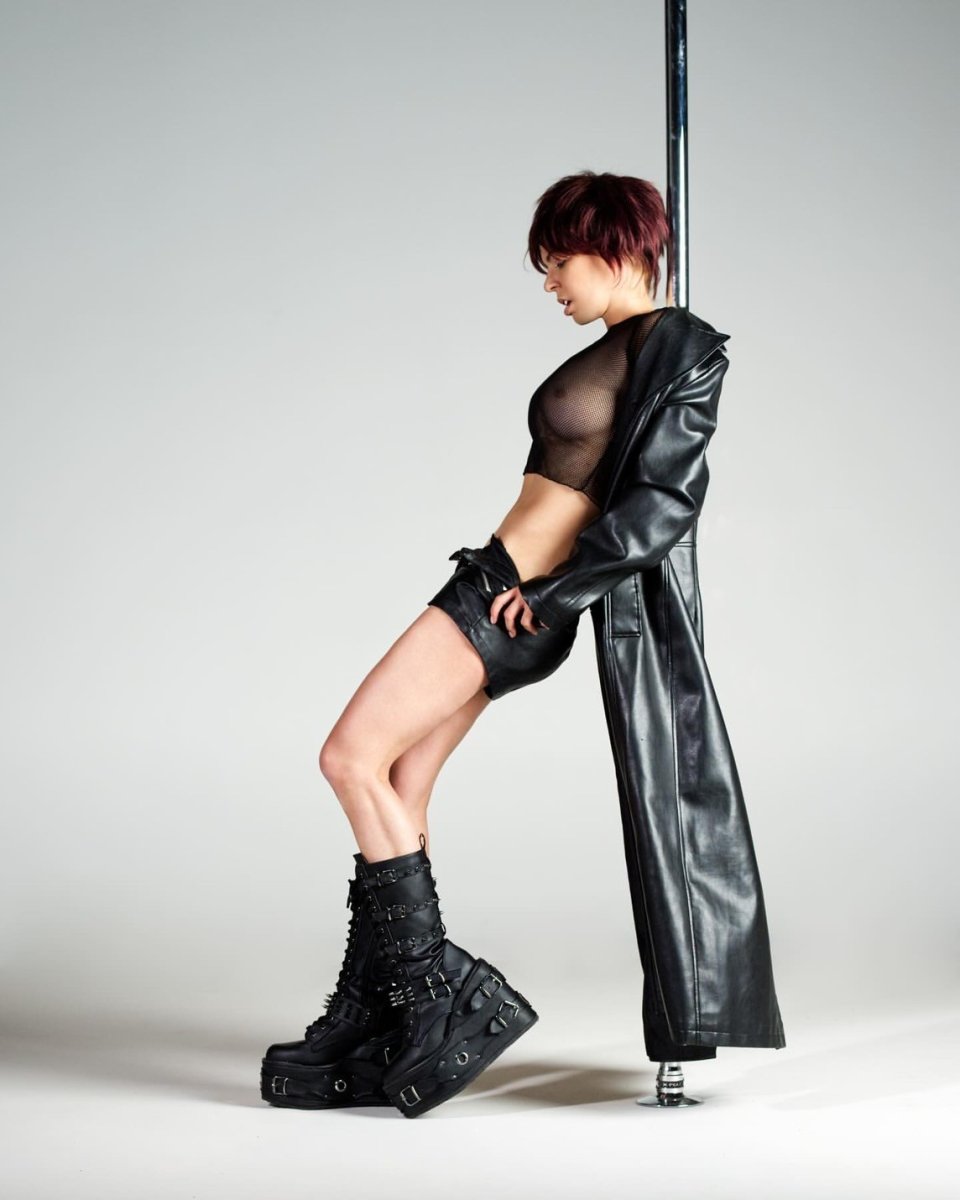 画像23: [即納]SWING-327 / 厚底ブーツ【DEMONIA】 (23)