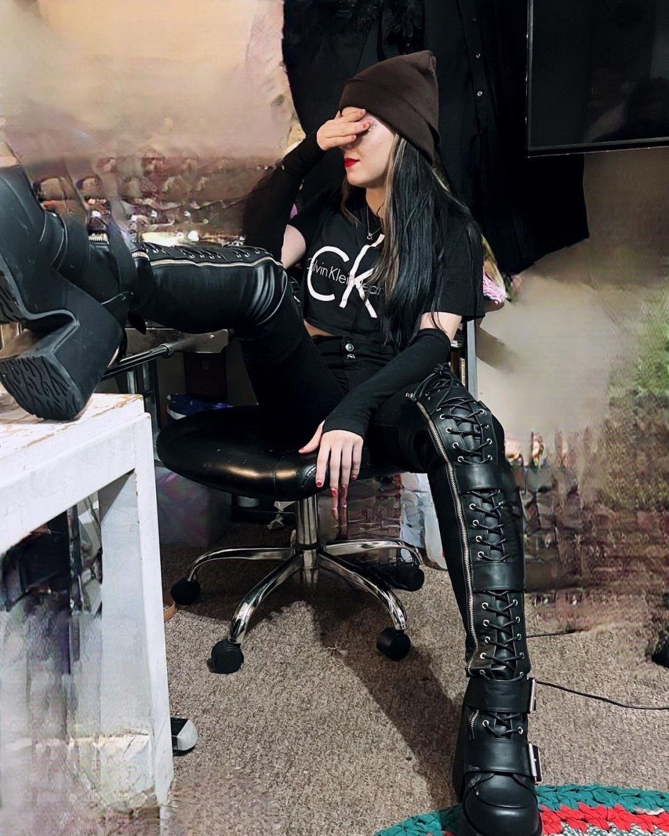 画像19: [取り寄せ]CAMEL-305 / ニーハイブーツ【DEMONIA】 (19)