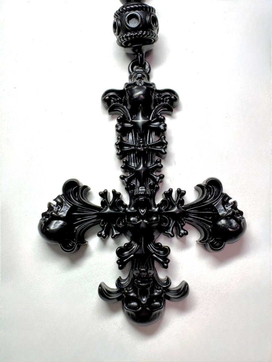 画像5: Skullcraft Rosary / ロザリオネックレス【KILL STAR】 (5)