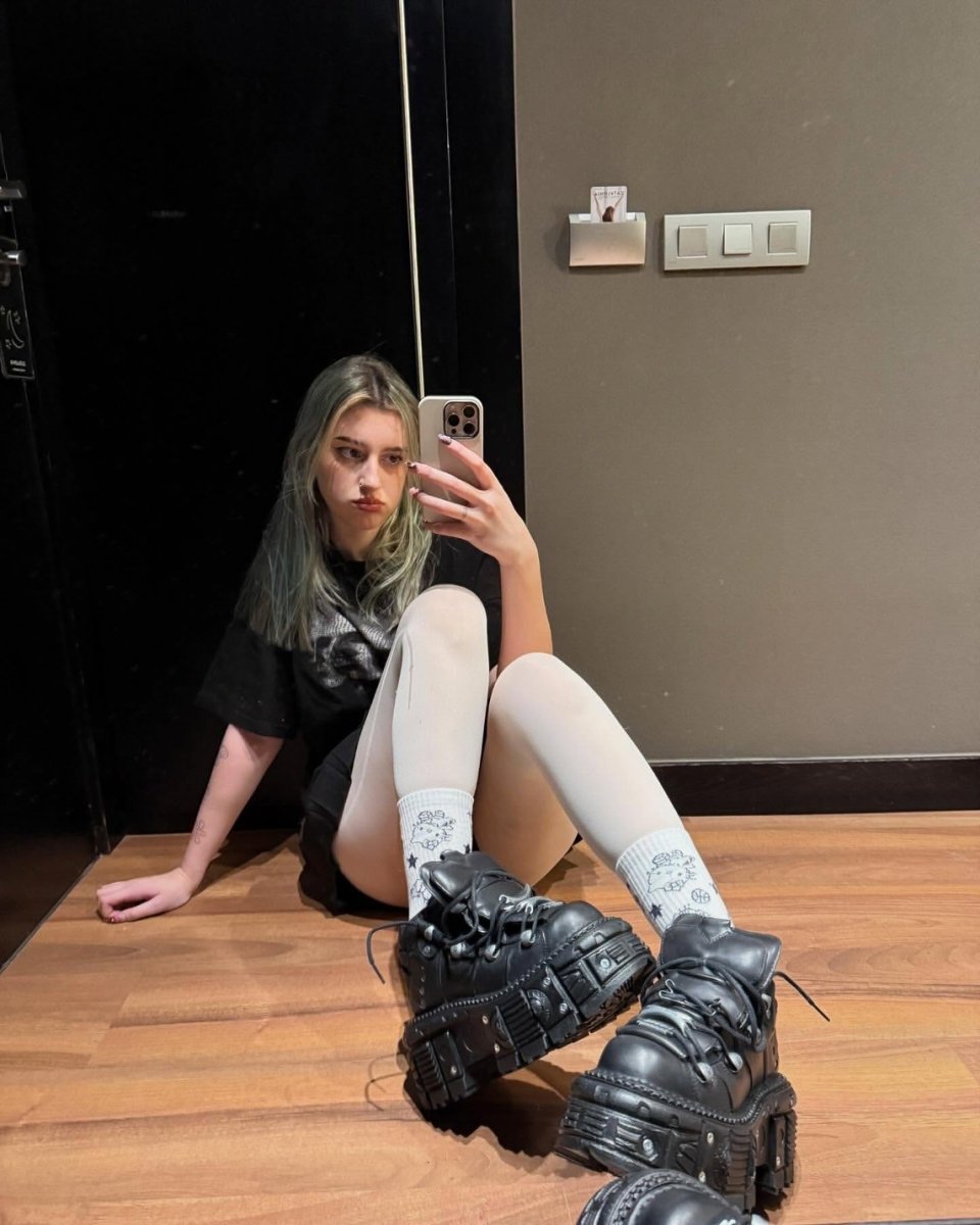 画像37: [取り寄せ] M-TANK106-C2 / クギ / 厚底スニーカー / 本革【NEW ROCK】 (37)