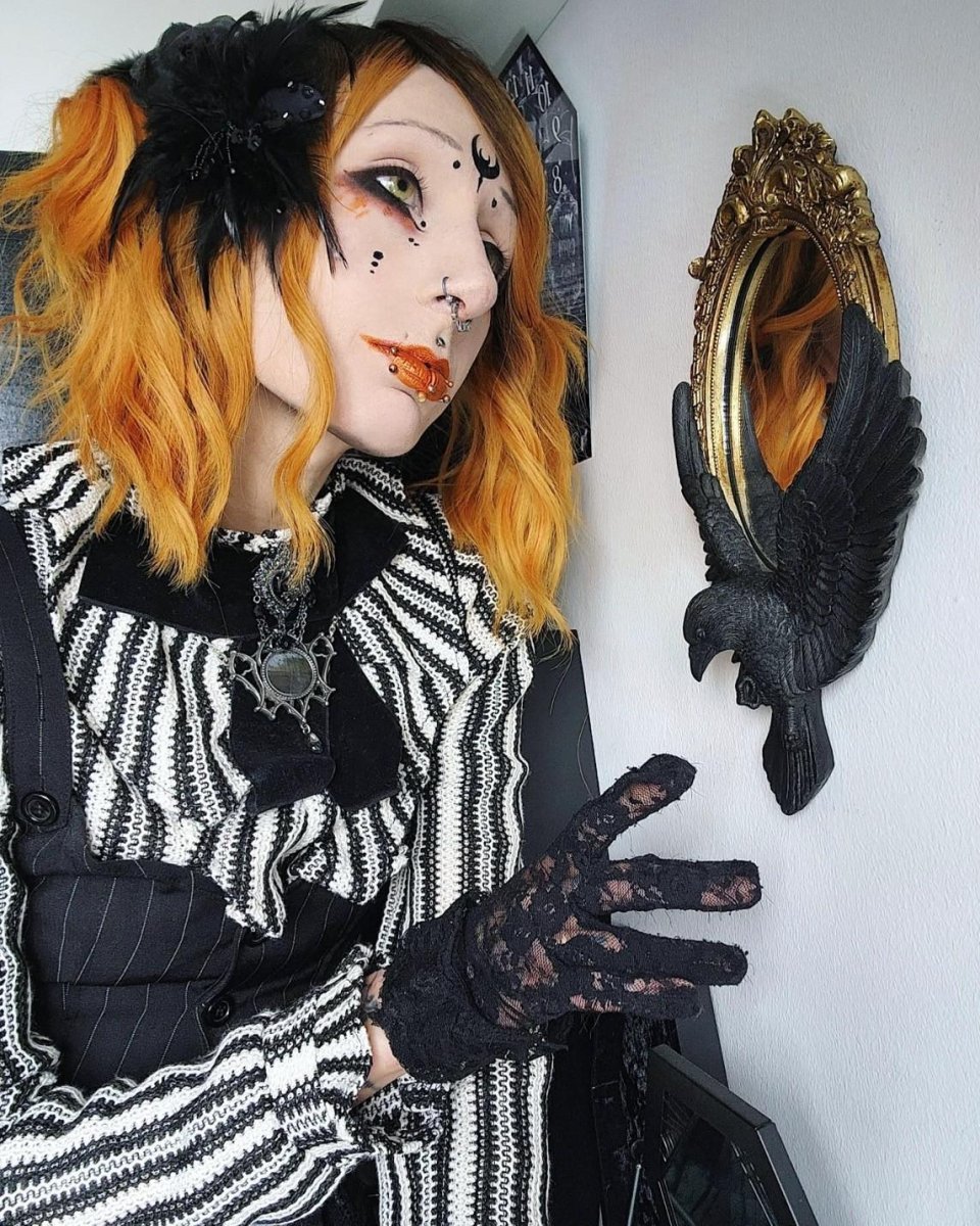 画像7: Raven's Gaze / 壁掛けミラー【Alchemy Gothic】 (7)