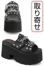 画像1: [取り寄せ]ASHES-08 / 厚底サンダル【DEMONIA】 (1)