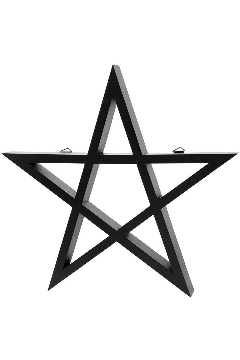 画像2: Pentagram Display Shelf / ウォールラック【KILL STAR】 (2)