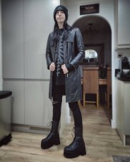 画像26: [取り寄せ]CAMEL-203 / ビーガンレザー / 厚底シューズ【DEMONIA】 (26)