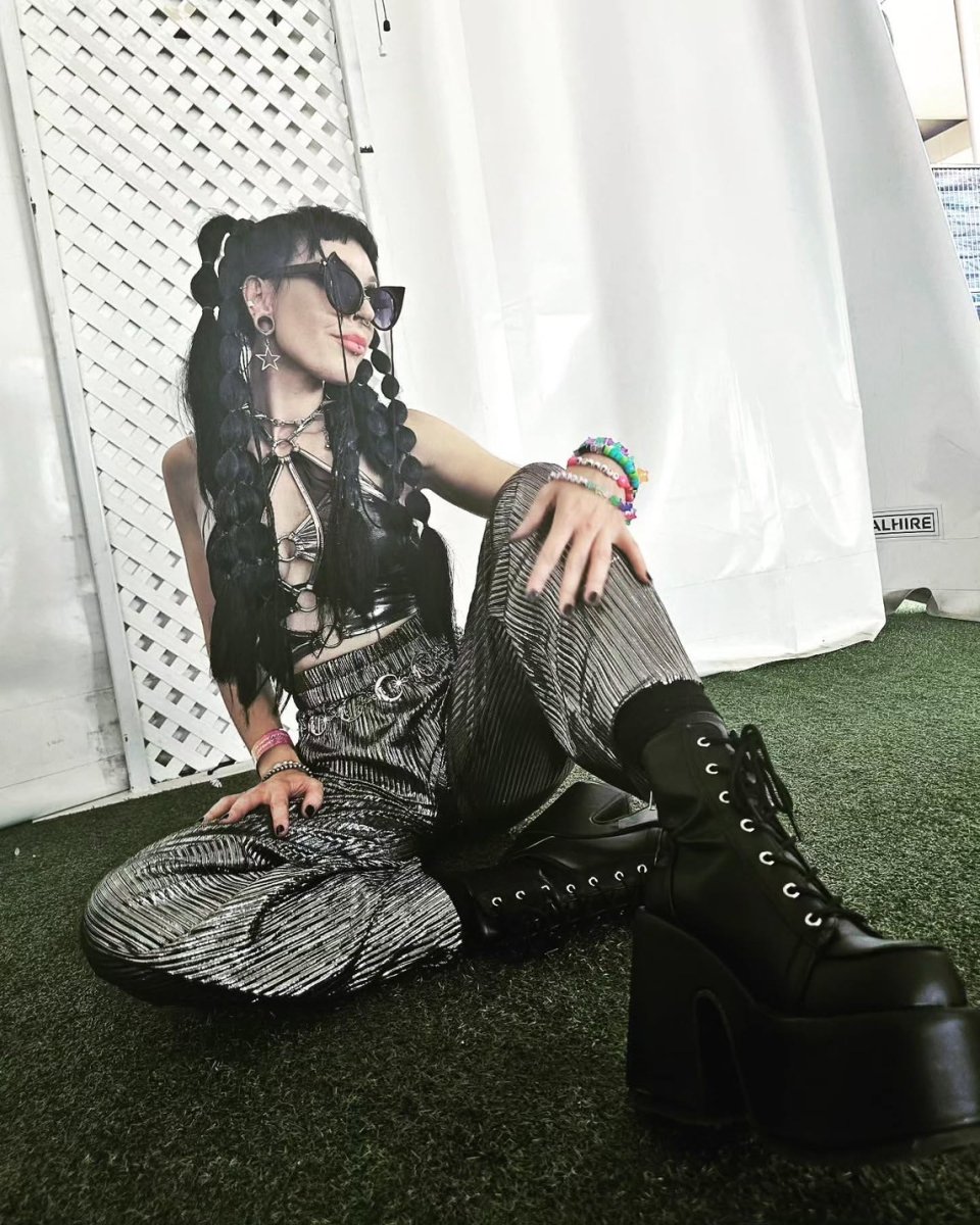 画像27: [取り寄せ]CAMEL-203 / ビーガンレザー / 厚底シューズ【DEMONIA】 (27)