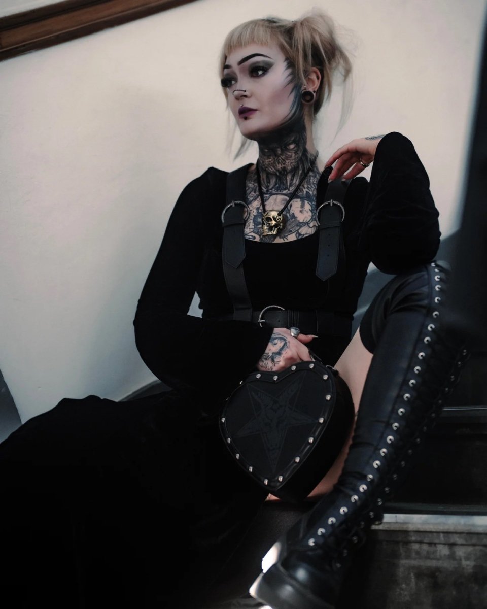 画像6: Mephistar Bag / ショルダーバッグ【KILL STAR】 (6)