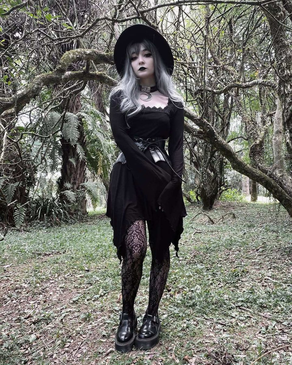 画像14: WETLAND BAT PEPLUM CORSET / 湿地のコウモリ / コルセットウエストベルト【KILL STAR】 (14)