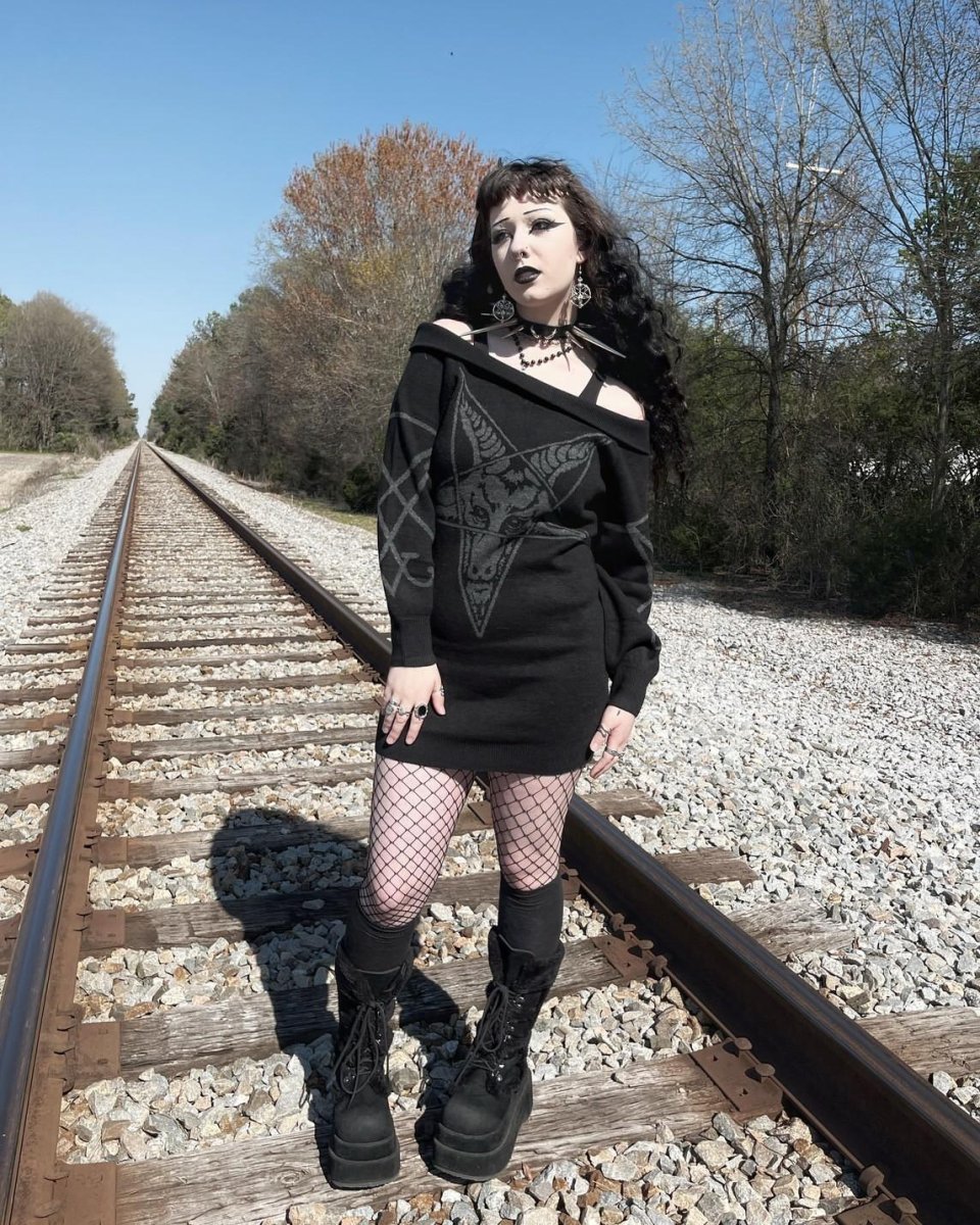 画像10: Demontorn Sweater Dress / ニットワンピース【KILL STAR】 (10)