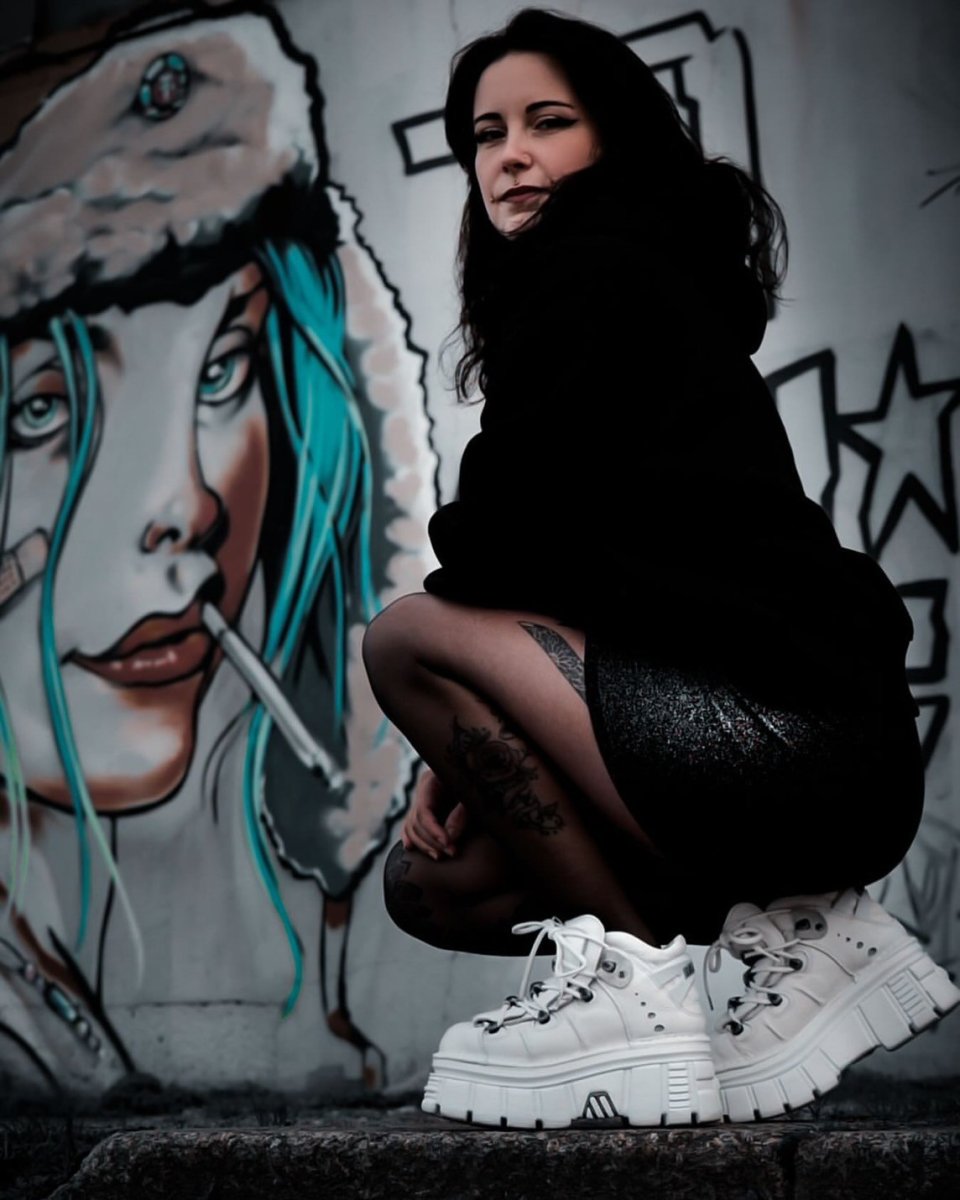 画像35: [取り寄せ]M-106-S53 / ホワイト / 厚底スニーカー / 本革【NEW ROCK】 (35)