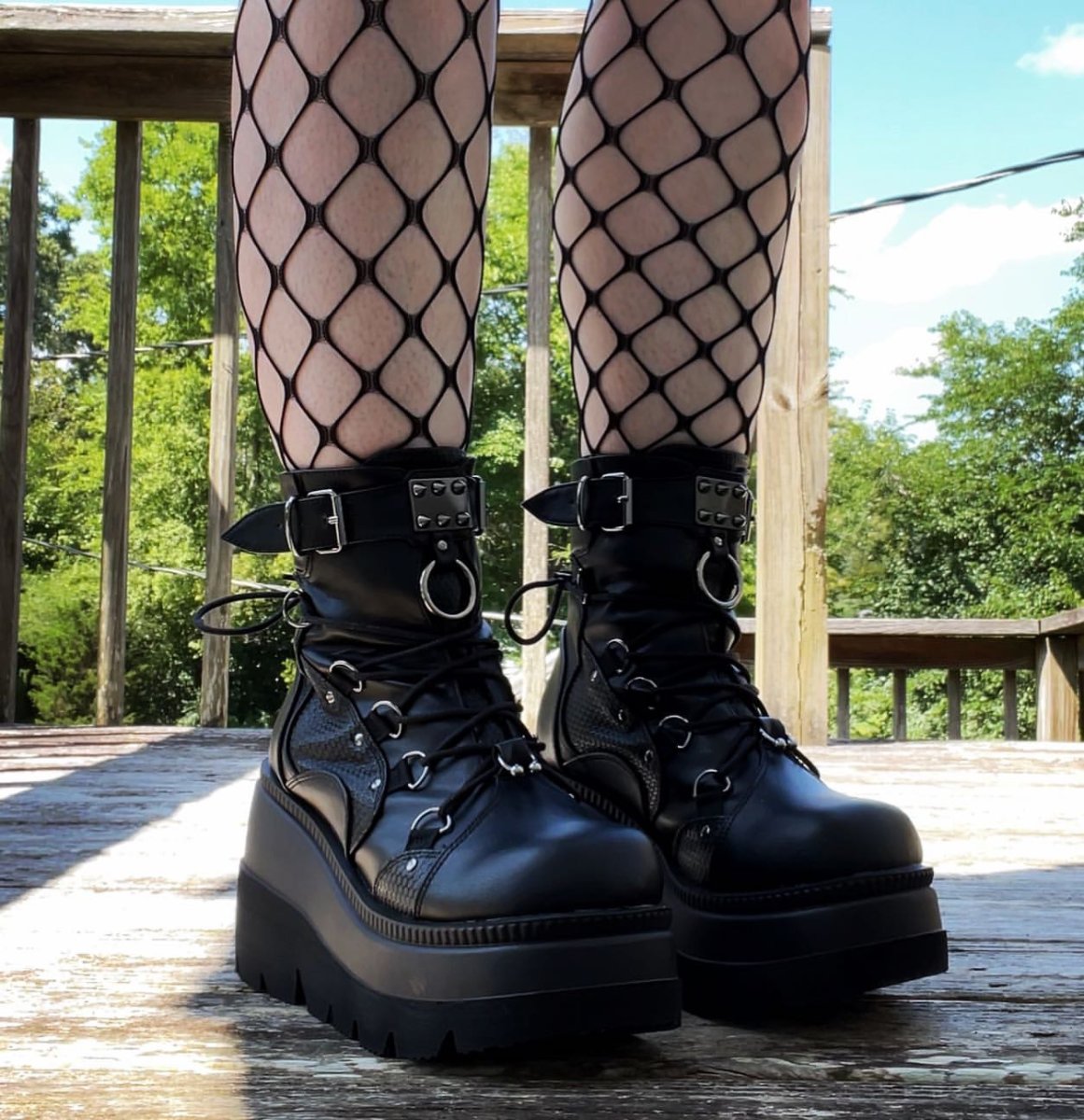 画像19: [取り寄せ]SHAKER-60 / スパイク厚底ブーツ【DEMONIA】 (19)