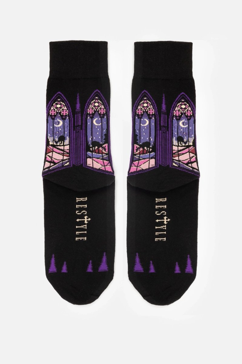 画像4: NORTHERN LIGHTS JACQUARD / ソックス【Restyle】 (4)