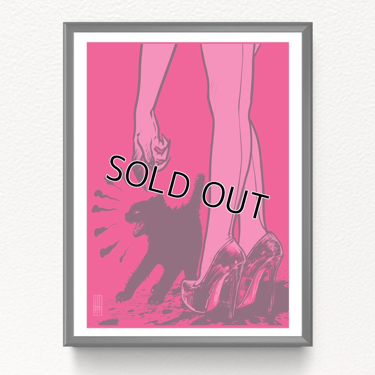 画像1: Kitty / COLOUR / A4サイズ / ポスター【GODMACHINE】 (1)