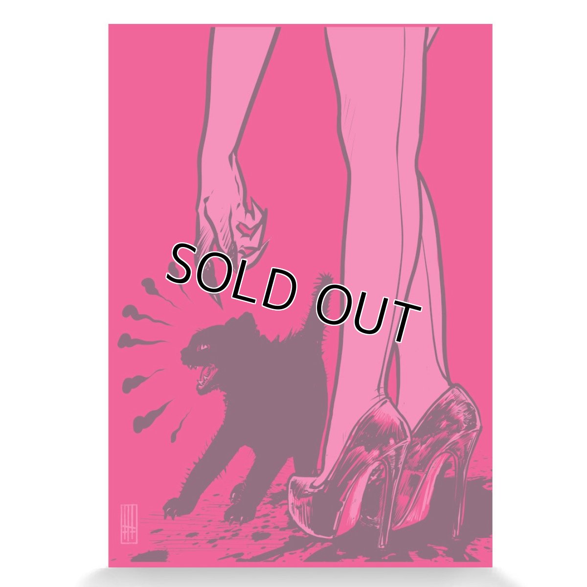 画像2: Kitty / COLOUR / A4サイズ / ポスター【GODMACHINE】 (2)