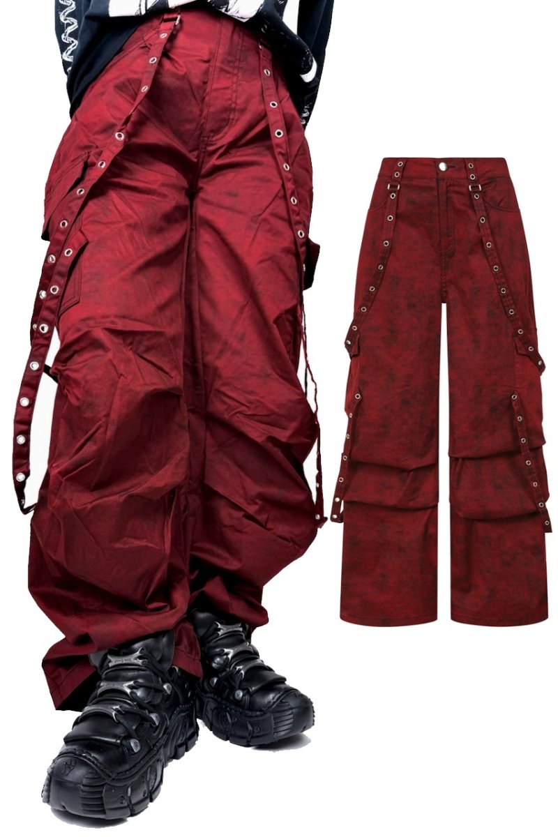 画像1: Burgundy ROGUE / パンツ【Banned Apparel】 (1)