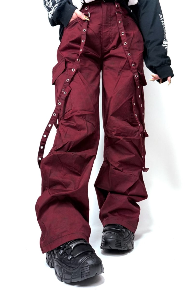 画像2: Burgundy ROGUE / パンツ【Banned Apparel】 (2)