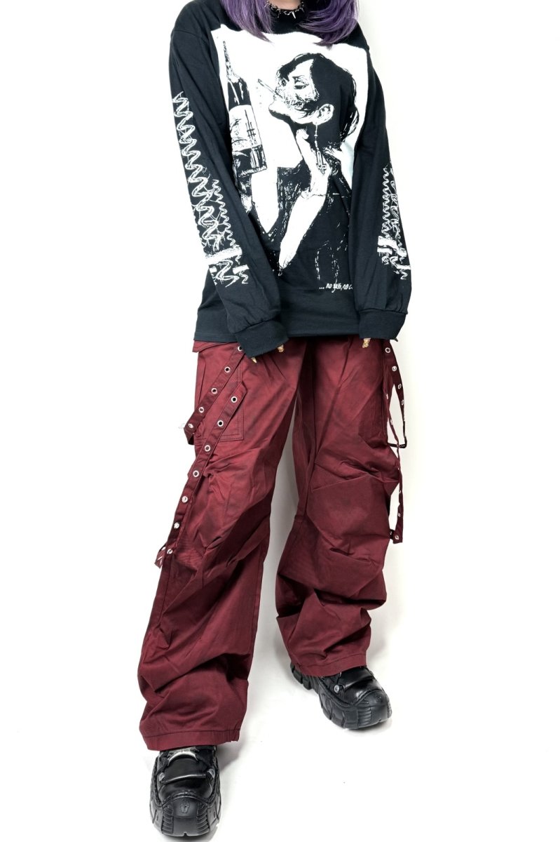 画像11: Burgundy ROGUE / パンツ【Banned Apparel】 (11)