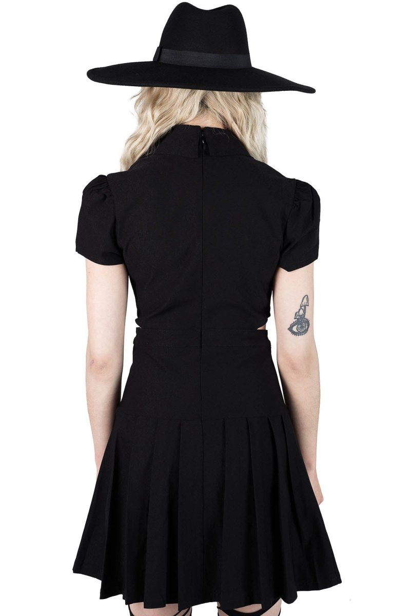 画像4: Darita Suspender Dress / BLACK / ワンピース【KILL STAR】 (4)