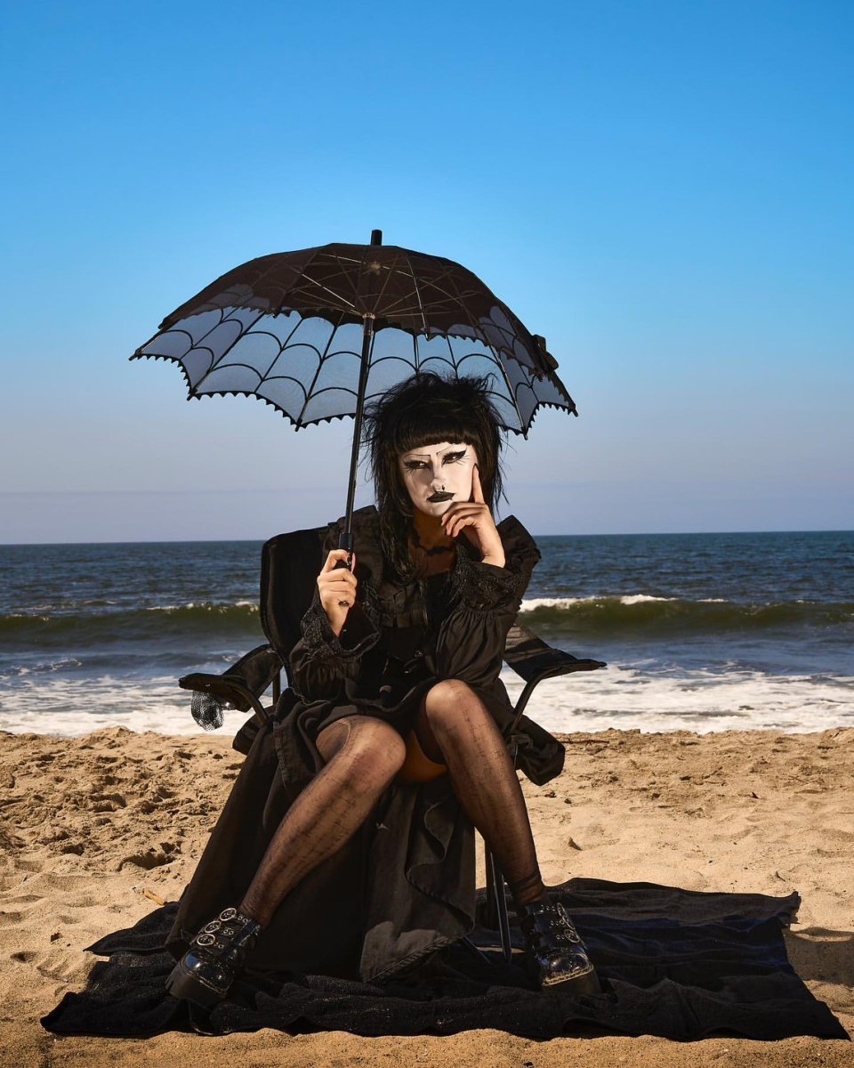 画像22: Spiderweb Lace Parasol / レースパラソル / 傘【KREEPSVILLE 666】 (22)