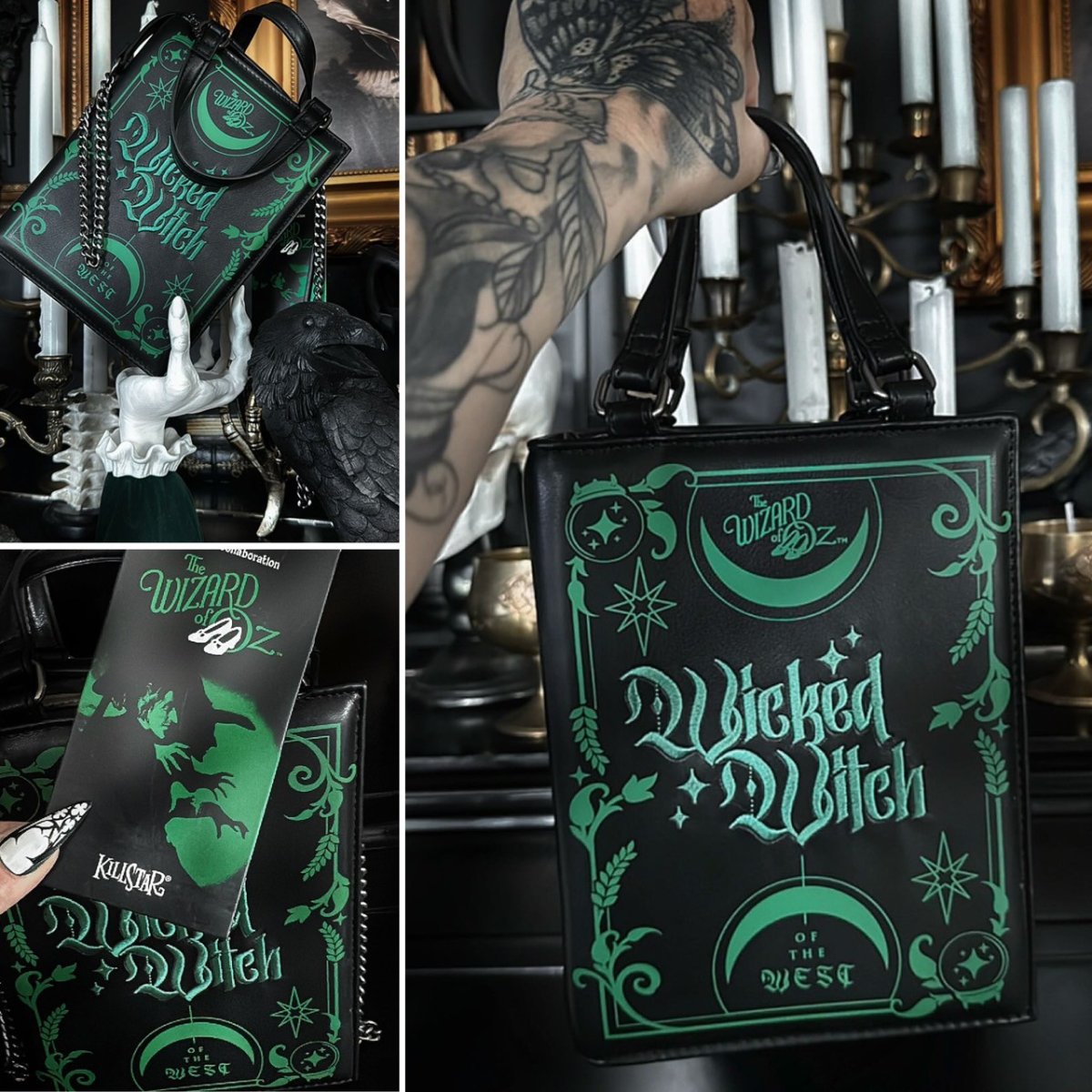 画像11: Truly Wicked Book Handbag / ハンドバッグ【KILL STAR×The Wizard of Oz】 (11)